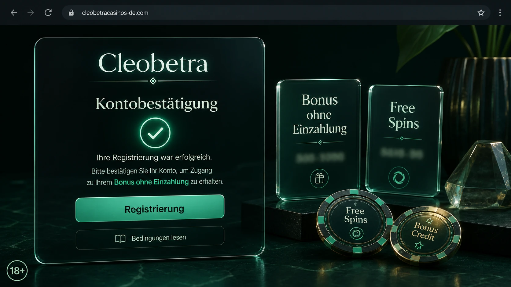 Cleobetra Casino Bonus ohne Einzahlung